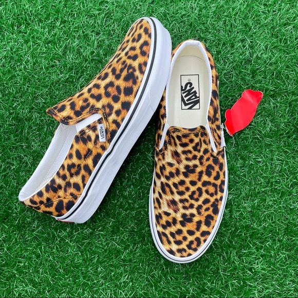 Vans Classic Slip On Leopard Print - Picture 4 of 8